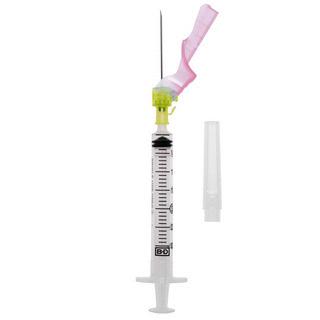 Subcutaneous Hypodermic Needle with Safety System Length (25mm Ø: 0.5)