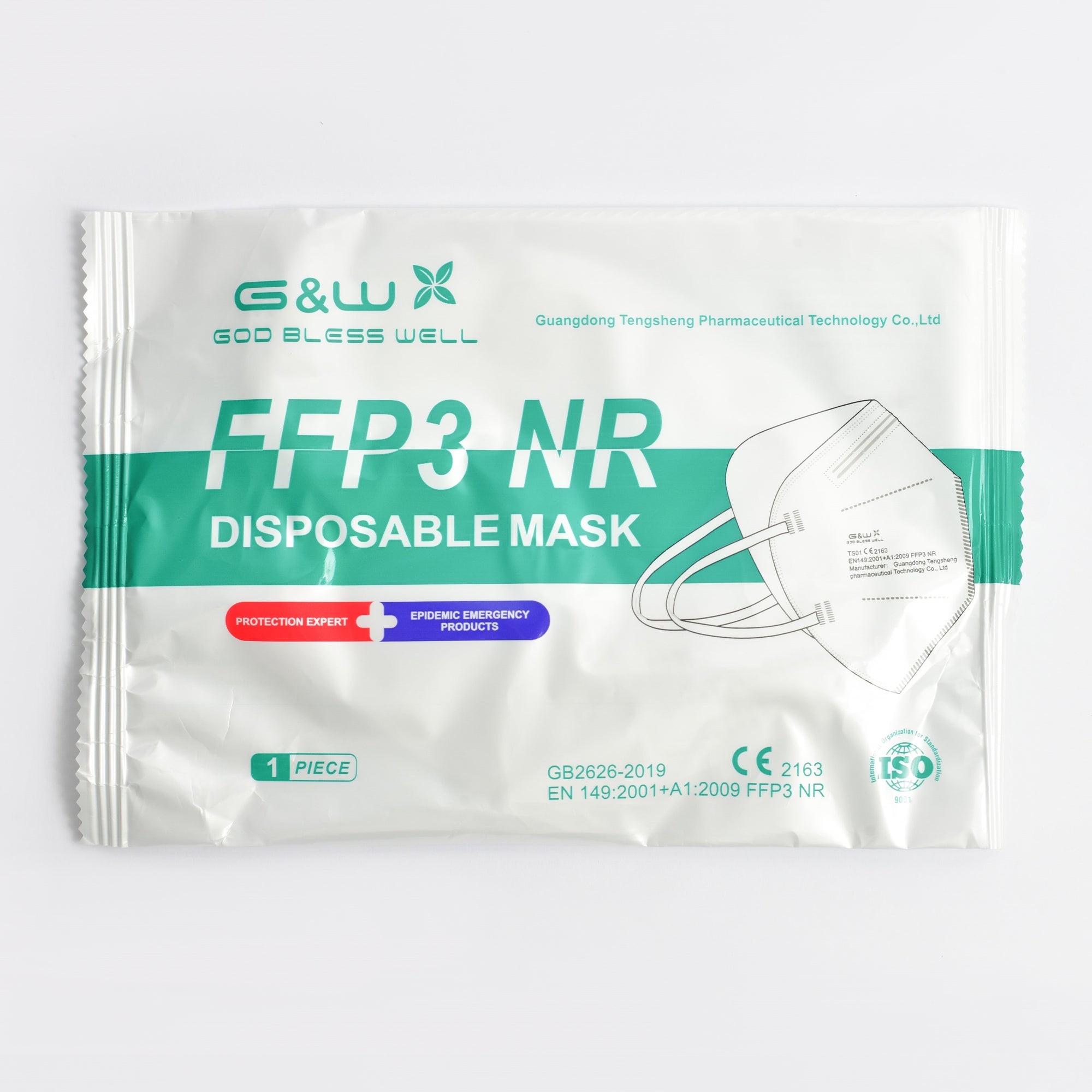 Mask FPP3 CE Elastic rubber 10 units